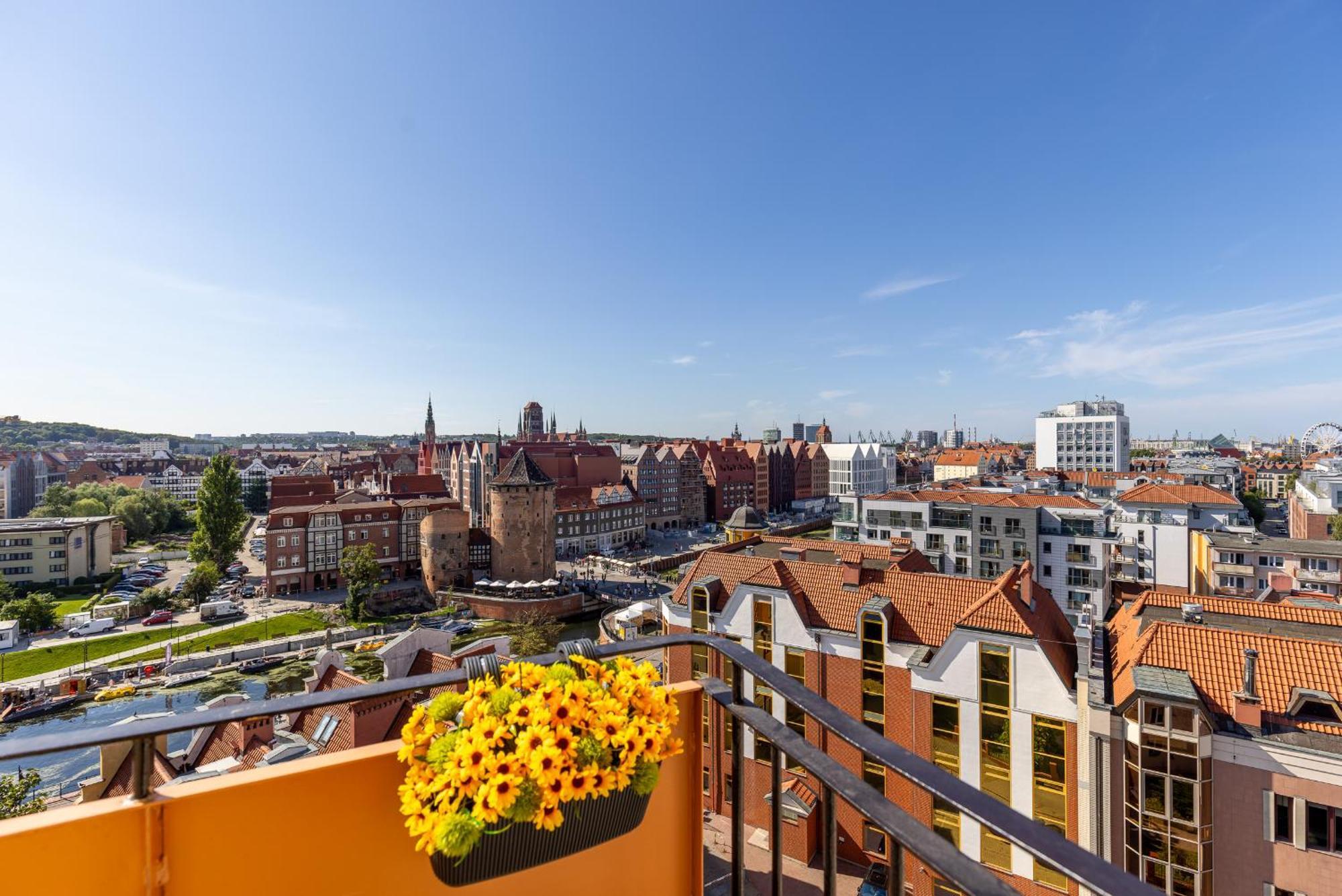 Stary Gdansk Wspanialy Widok Exterior foto