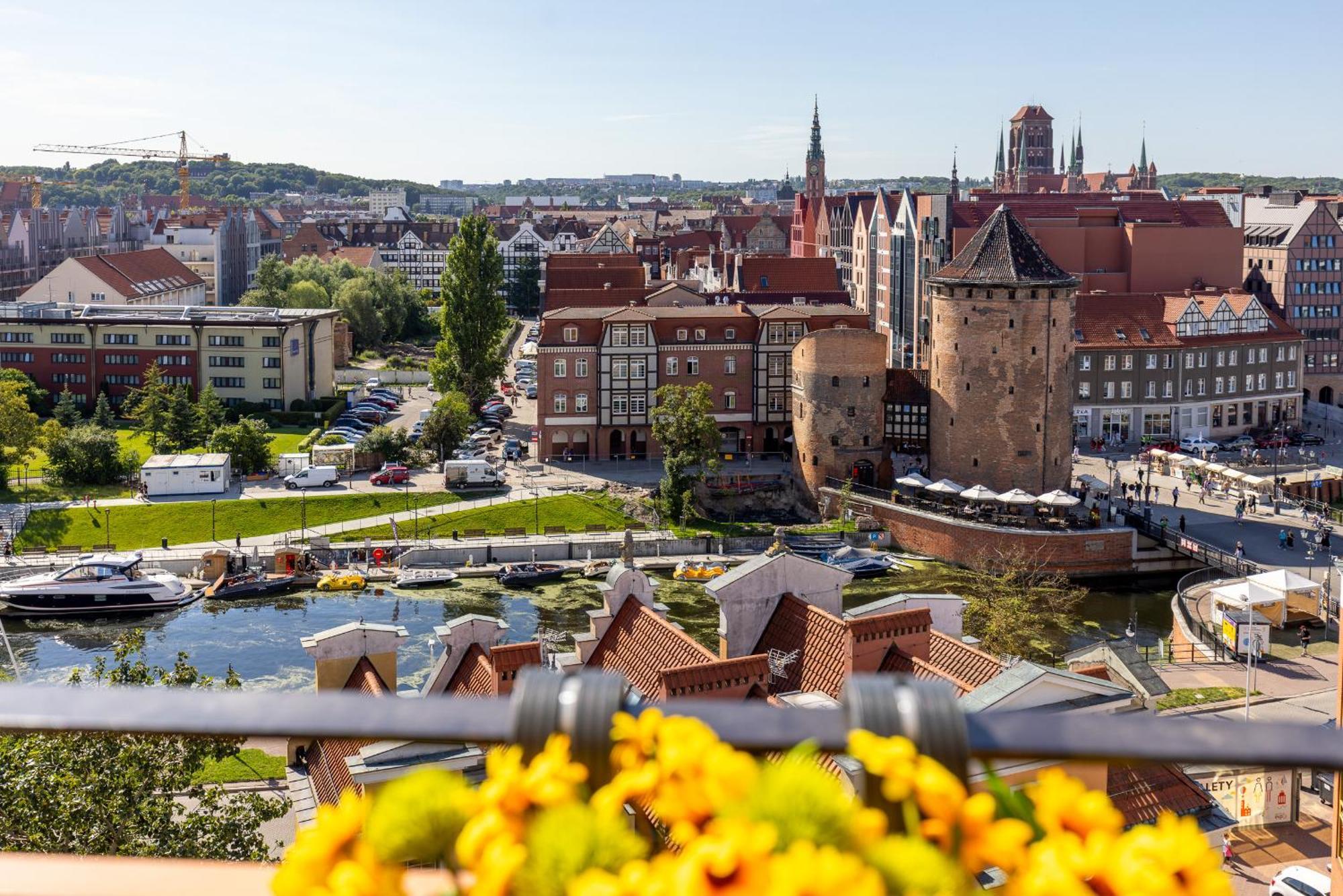 Stary Gdansk Wspanialy Widok Exterior foto